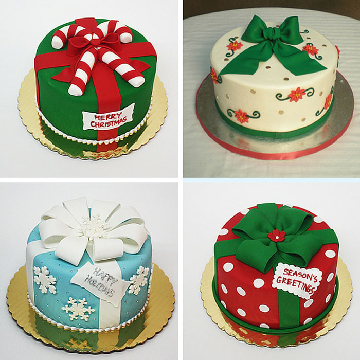  کیک فوندانتی، کریسمس را به شما تبریک می گوید! 