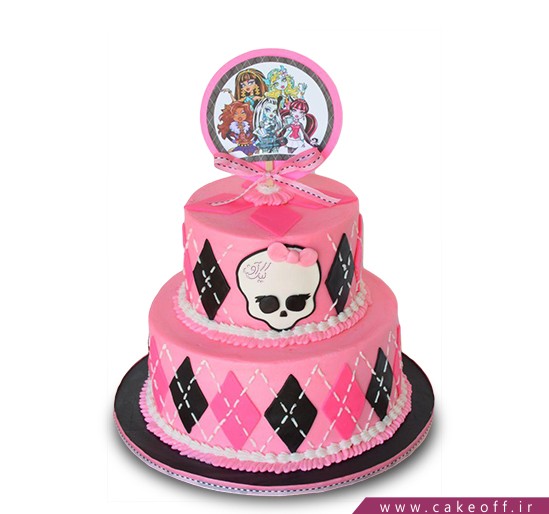 کیک تولد دخترانه مانستر های