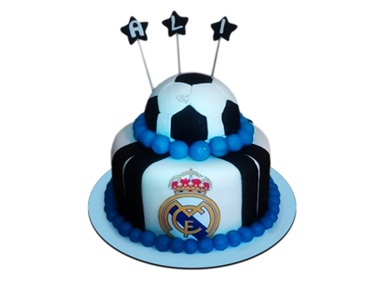 کیک فوتبالی رئال مادرید 2 | کیک آف