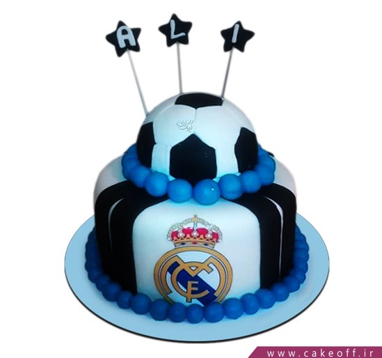 کیک فوتبالی رئال مادرید 2 | کیک آف