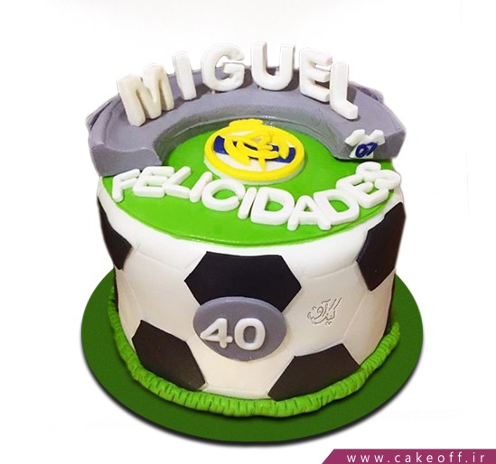 کیک فوتبالی توپ تیم ما | کیک آف