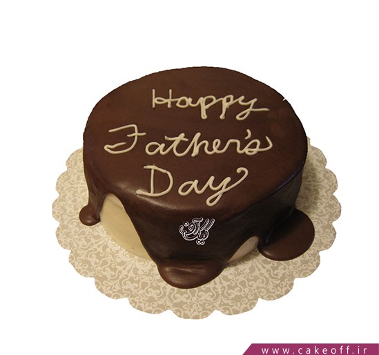 کیک روز پدر زحمت کش من 