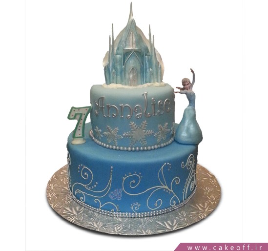  کیک السا و قلعه یخی 