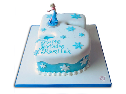 کیک تولد دخترانه - کیک السای ناقلا | کیک آف