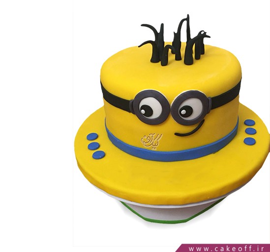سفارش کیک تولد مینیون - کیک کلاه مینیونی | کیک آف