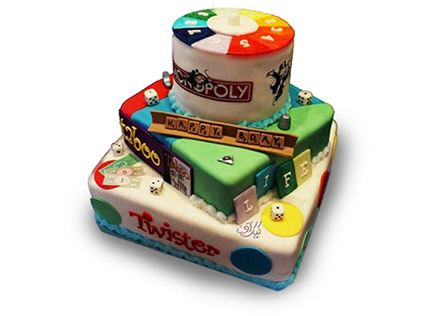 خرید اینترنتی کیک - کیک تولد کودک پوکر | کیک آف