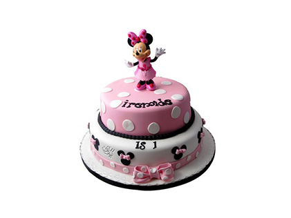 سفارش کیک تولد در اصفهان - کیک تولد مینی موس دنسر | کیک آف