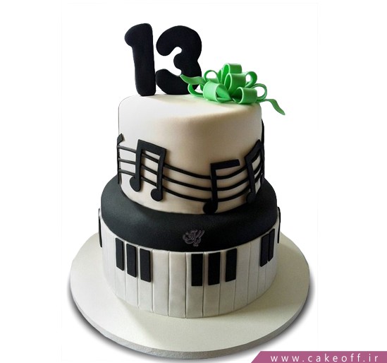  کیک تولد پیانو بیلی جول 