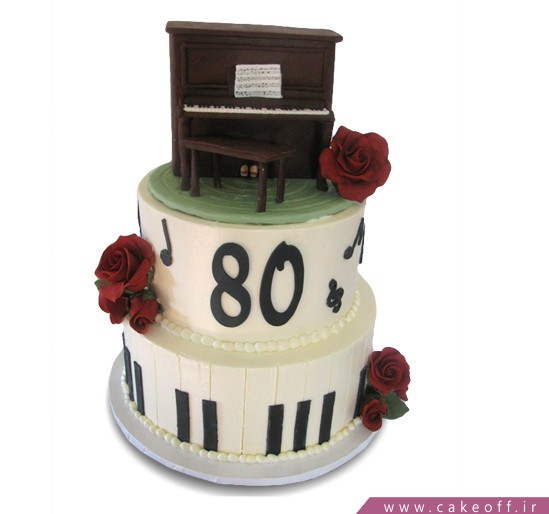  کیک تولد پیانو فردریک چاپین 