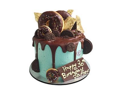 سفارش کیک اینترنتی - کیک تولد قصر فیروزه | کیک آف