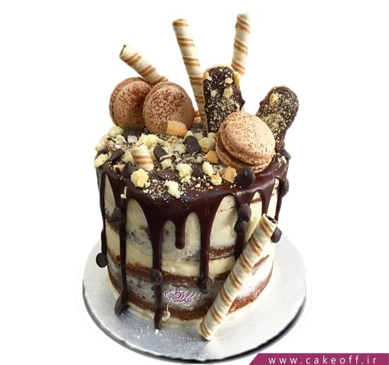 سفارش کیک آنلاین در اصفهان - کیک شکلاتی دامینه | کیک آف