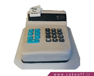 کیک روز حسابدار زحمتکش | کیک اف