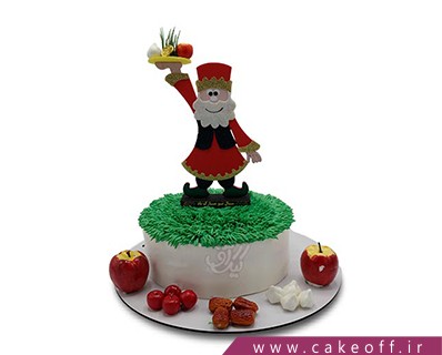 کیک عمو نوروز و شادباش عید | کیک آف