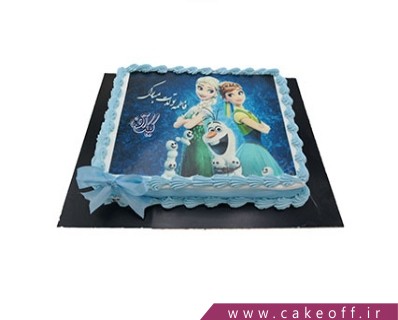 cake printed cakes elsa va dostan 4329