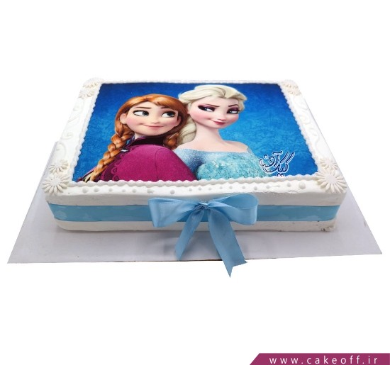 کیک السا و آنا در یک قاب | کیک آف