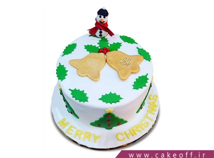 کیک آدم برفی 9 | کیک آف