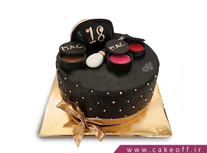 کیک زنانه - کیک لوازم آرایش 5 | کیک آف