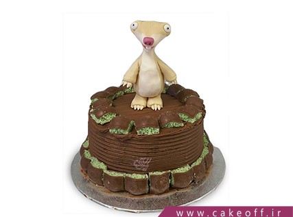 بهترین کیک تولد - کیک کارتون عصر یخبندان 6 | کیک آف