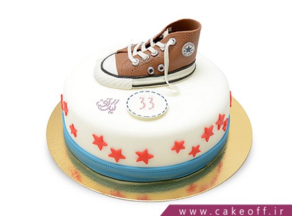 سفارش کیک خاص - کیک کفش آل استار 2 | کیک آف