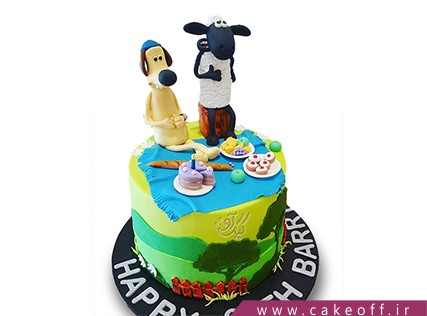 کیک تولد حیوانات - کیک بره ناقلا 6 | کیک آف