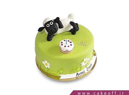 سفارش اینترنتی کیک - کیک حیوانات - کیک بره ناقلا 16 | کیک آف
