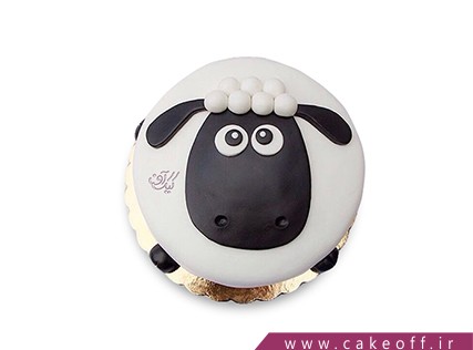 کیک های بچه گانه - کیک حیوانات - کیک بره ناقلا 17 | کیک آف