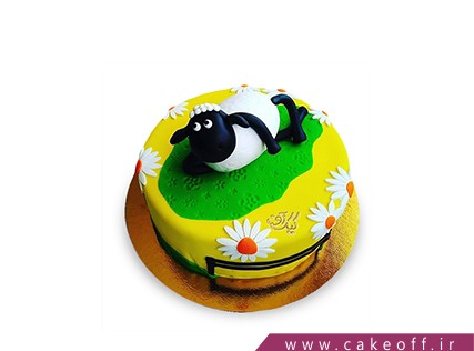 کیک های بچه گانه - کیک حیوانات - کیک بره ناقلا 18 | کیک آف