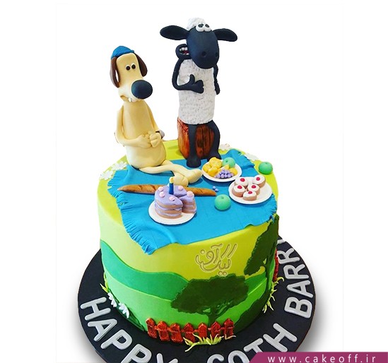 کیک تولد حیوانات - کیک بره ناقلا 6 | کیک آف