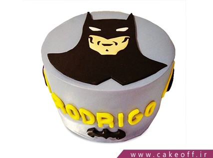 کیک تولد پسرانه - کیک بتمن 10 | کیک آف