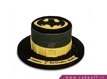 کیک تولد پسرانه - کیک بتمن 11 | کیک آف