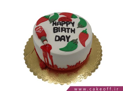 کیک خاص - کیک فلفل قرمز | کیک آف
