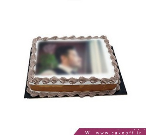 cake printed cakes kegah mikonam 4413