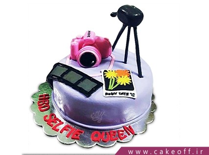 سفارش کیک تولد - کیک دوربین 2 | کیک آف