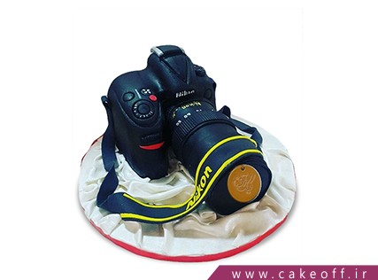 سفارش کیک تولد - کیک دوربین 5 | کیک آف