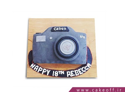 کیک تولد زیبا - کیک دوربین 10 | کیک آف