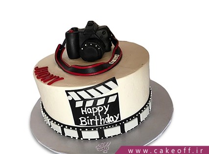 کیک تولد هنری - کیک دوربین 21 | کیک آف