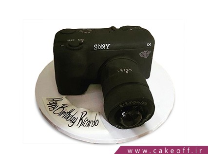کیک تولد هنری - کیک دوربین 23 | کیک آف