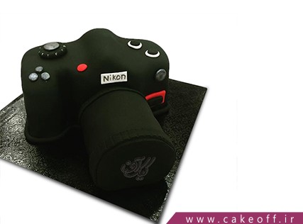 کیک تولد هنری - کیک دوربین 24 | کیک آف