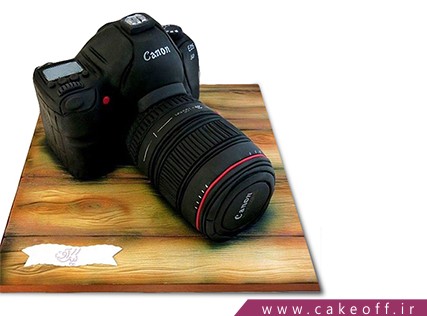 کیک تولد هنری - کیک دوربین 26 | کیک آف