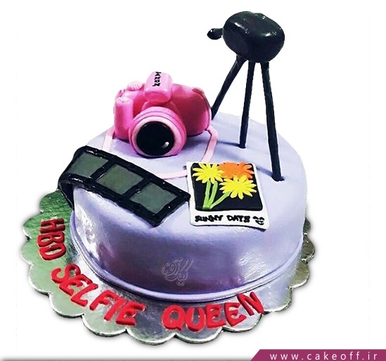 سفارش کیک تولد - کیک دوربین ۲ | کیک آف