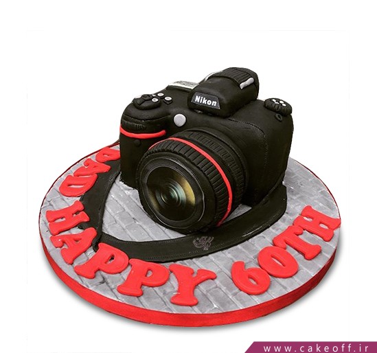کیک تولد هنری - کیک دوربین ۲۵ | کیک آف
