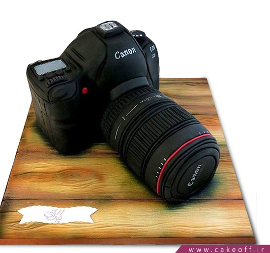 کیک تولد هنری - کیک دوربین ۲۶ | کیک آف