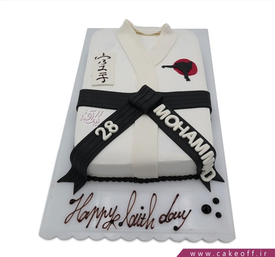 کیک ورزشی - کیک کاراته | کیک آف