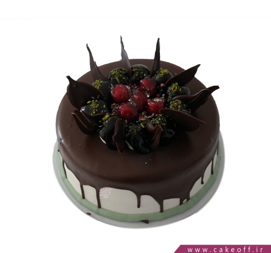 کیک میوه ای - کیک چکه ای توت فرنگی در محاصره | کیک آف