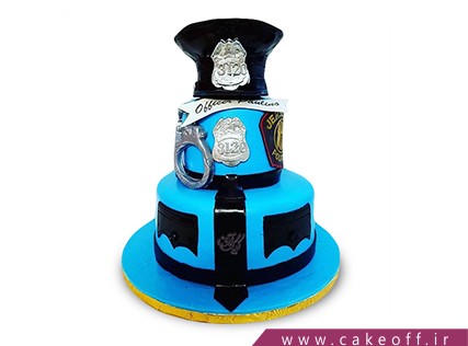 کیک مشاغل - کیک آقای افسر | کیک آف