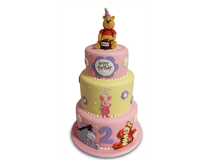 cake birthday cakes pooh 499