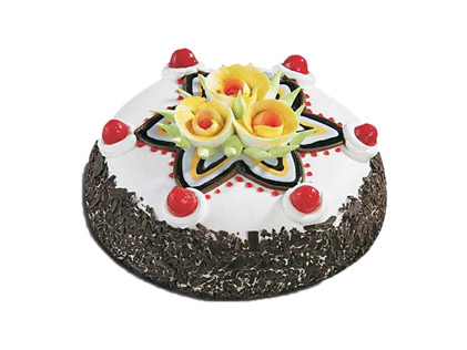 سفارش آنلاین کیک - کیک گل و ستاره | کیک آف
