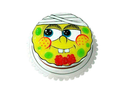 کیک تولد بچه گانه - کیک باب اسفنجی بیمار | کیک آف