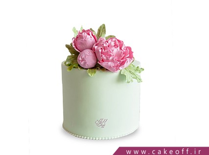 کیک تولد زیبا -  کیک گل صدتومنی | کیک آف