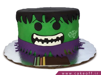 کیک تولد پسرانه - کیک پسرانه هالک 7 | کیک آف